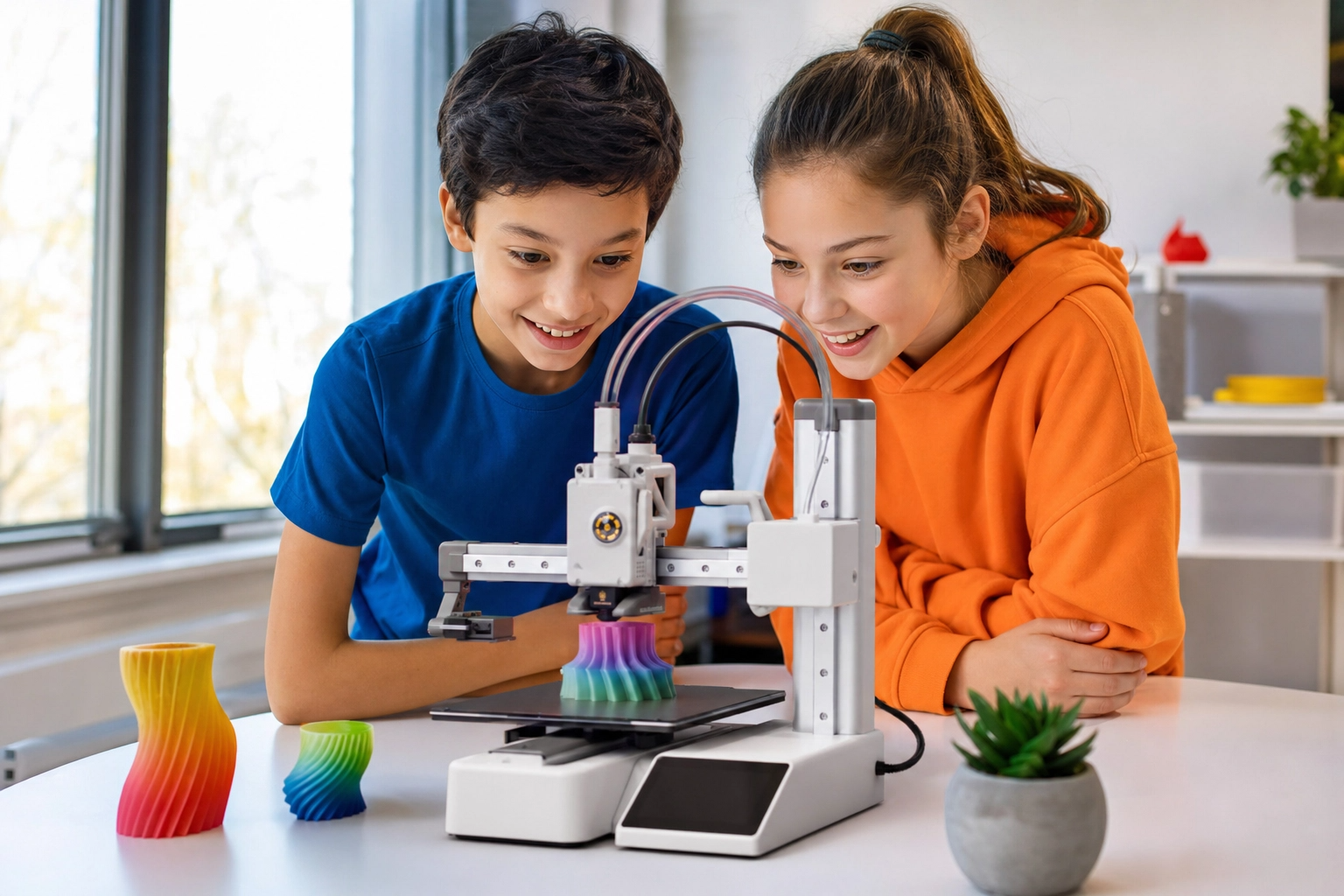 Master MINT Sommerakademie 2026 – Kinder mit 3D-Drucker